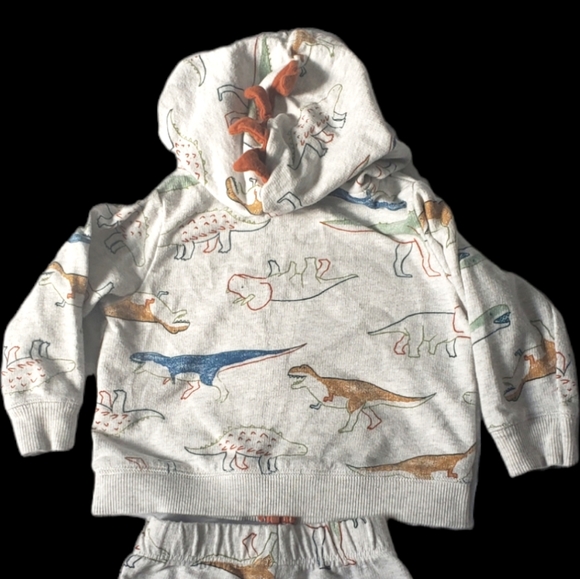 2 pieces - Jacket and pants with dinosaurs prints - Picture 2 of 3